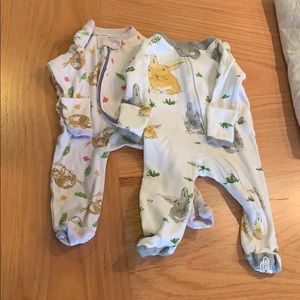 Set of two, Burt’s Bees Baby onesies